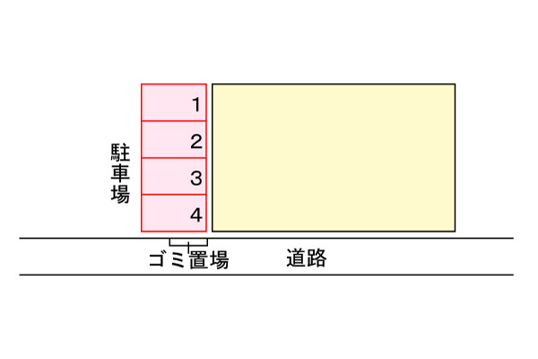 パルトリーナY・Kの区画図