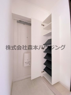 【収納】 | 　香里三井I住宅 | シューズボックスついてます