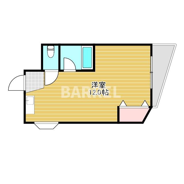 ハイツ上新小松の間取り
