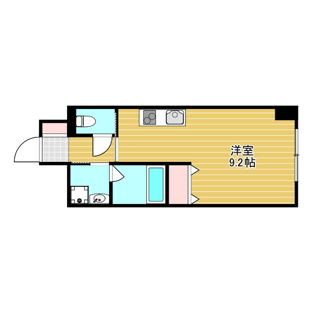 アーバネス淀川の間取り