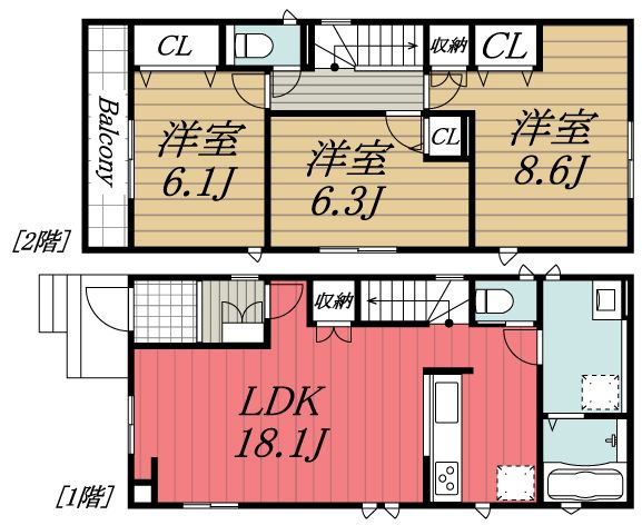 【間取り】
