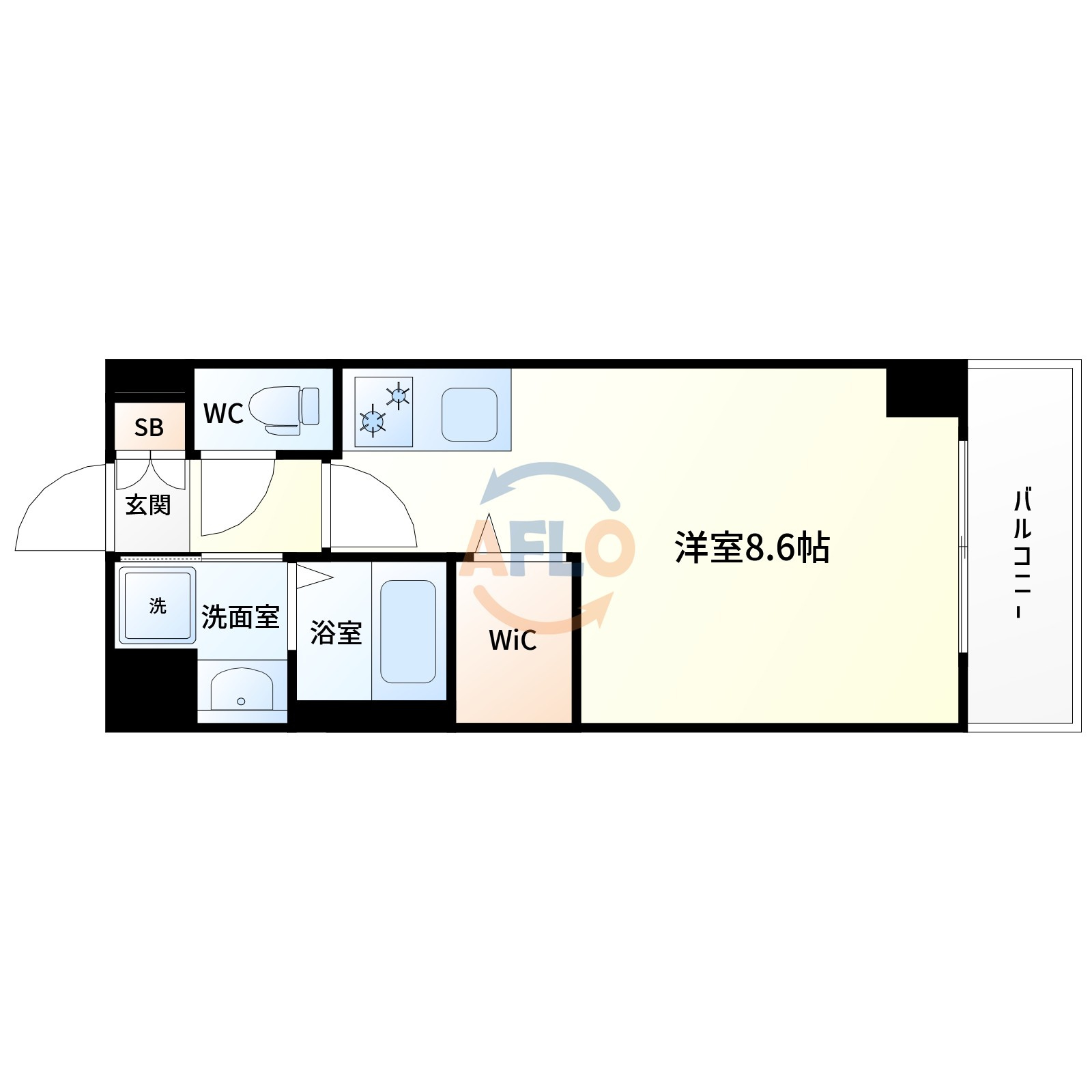 ホープ上新庄の間取り|ホープ上新庄　間取り