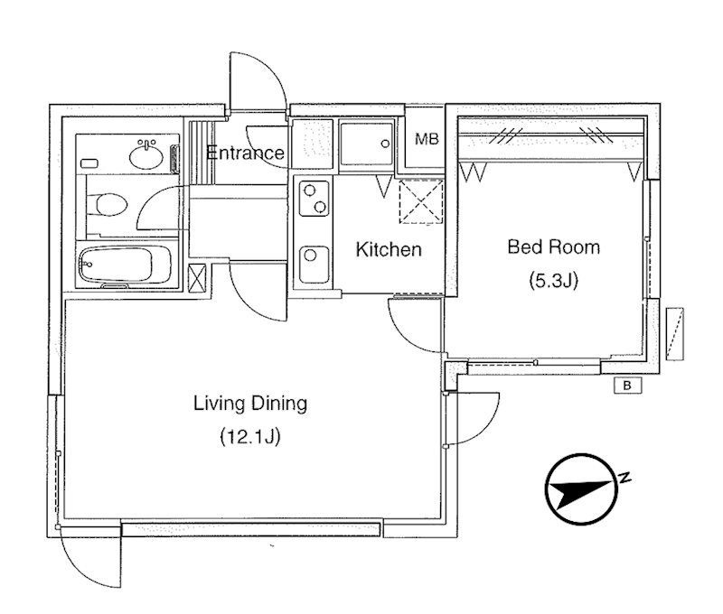LANAI　COZY　1271 の間取り
