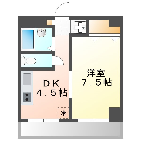 プラーナ富町の間取り