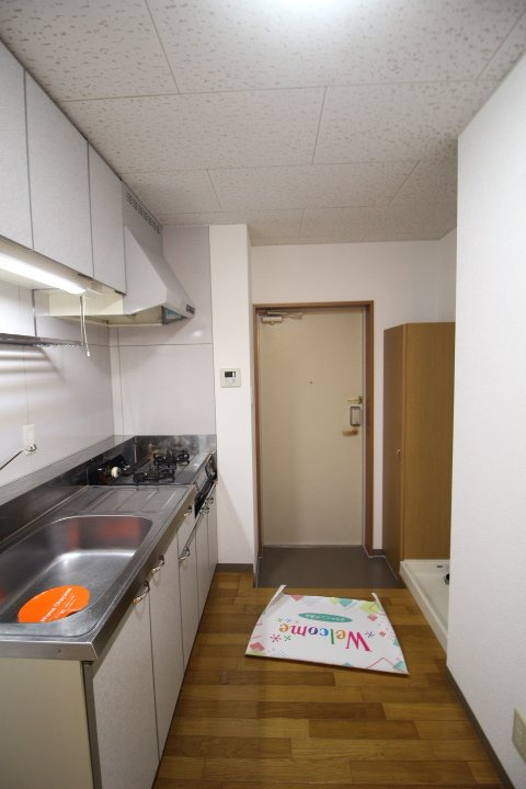 サンライズマンションの玄関
