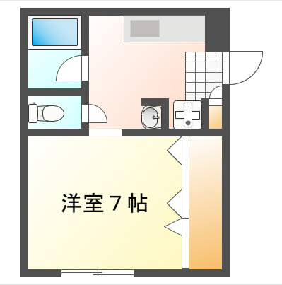 サンライズマンションの間取り