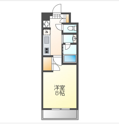 大供Ａマンションの間取り