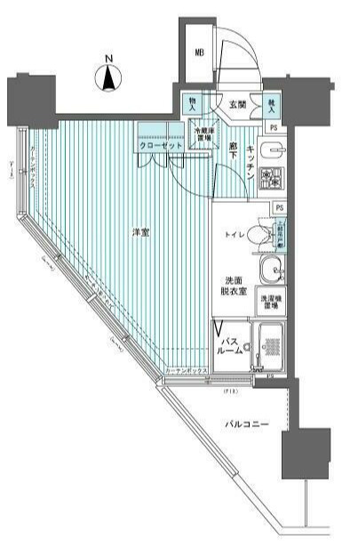 フェニックス西参道タワーの間取り