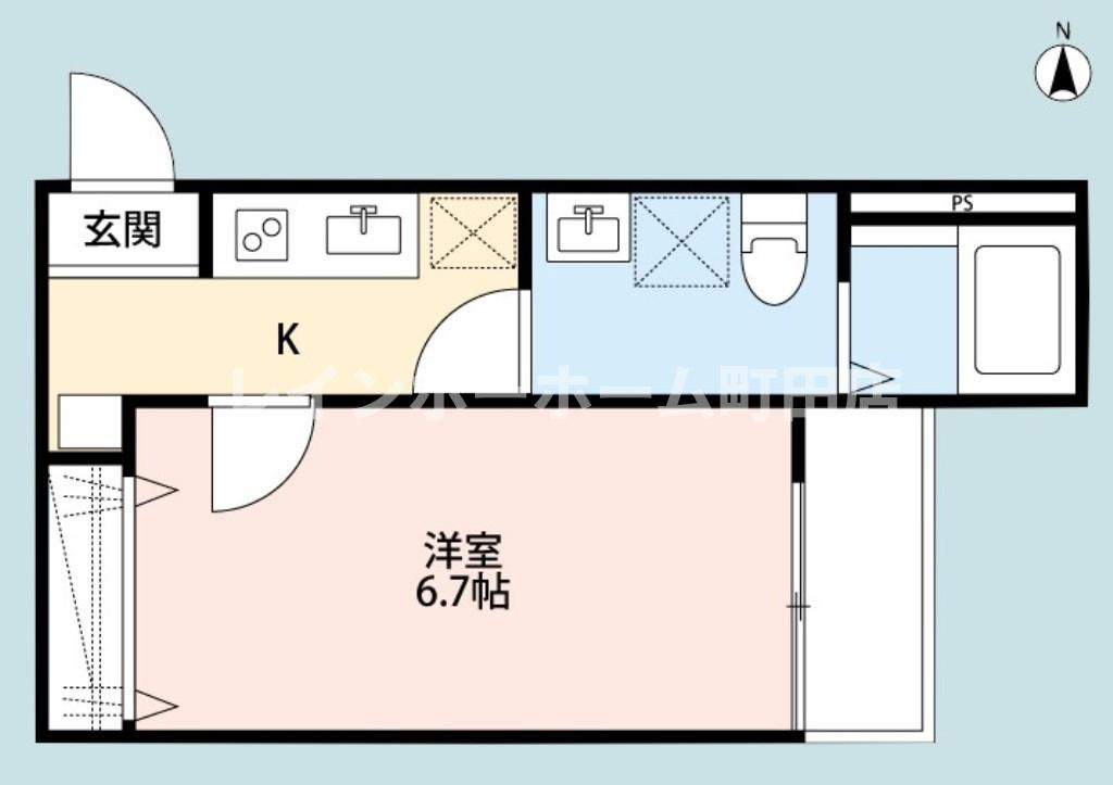 アルトリア町田※初期費用分割あと払いサービス利用可能物件の間取り