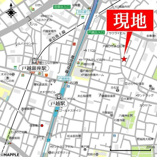 ＳＯＬＡＣＩＯ戸越の周辺