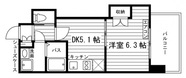 Grand E'terna岡山Ⅱの間取り
