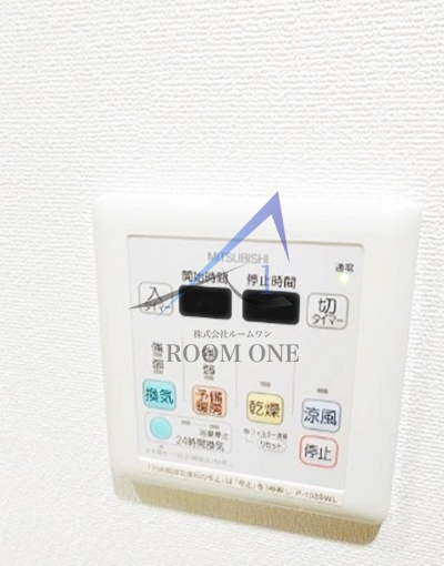 クレストコート吾妻橋レジデンスの設備|浴室乾燥パネルです。