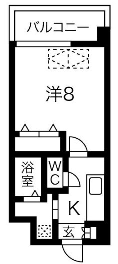 スプランディッド新大阪ドウーエの間取り|スプランディッド新大阪DUE　間取り