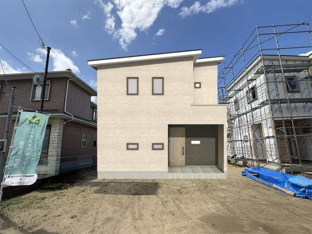 山武市成東新築戸建の完成予想図