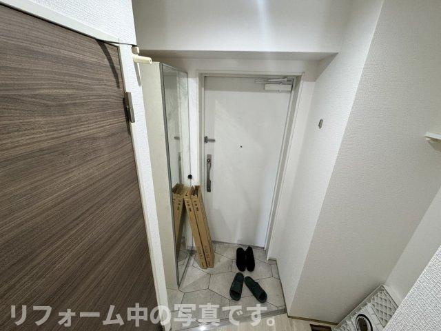 ルミエール久宝寺Ⅱの玄関