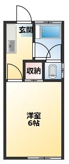 ハウス陽向の間取り