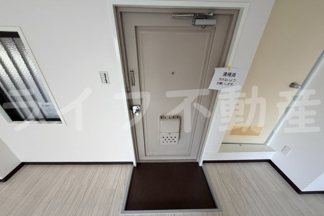 Yand昭和町の玄関|毎日通る玄関はこちらです