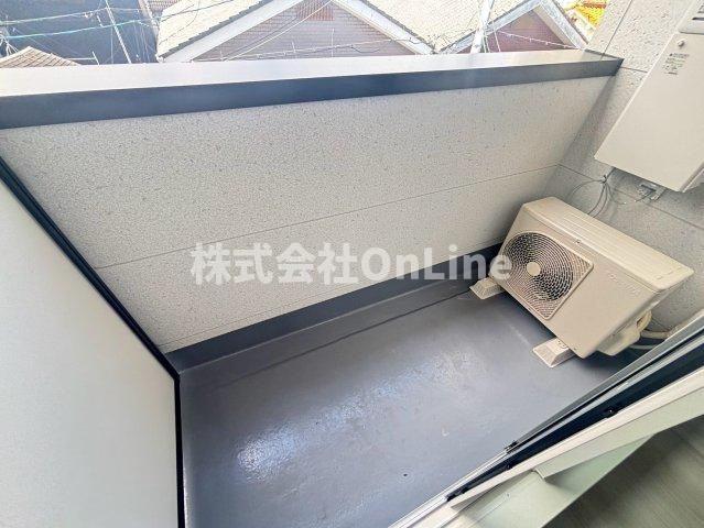 REGIES八尾駅前のバルコニー