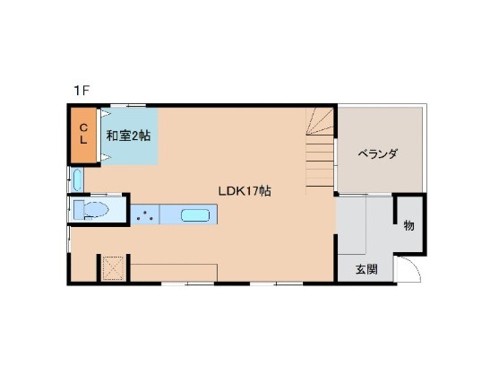 G氏貸戸建ての間取り