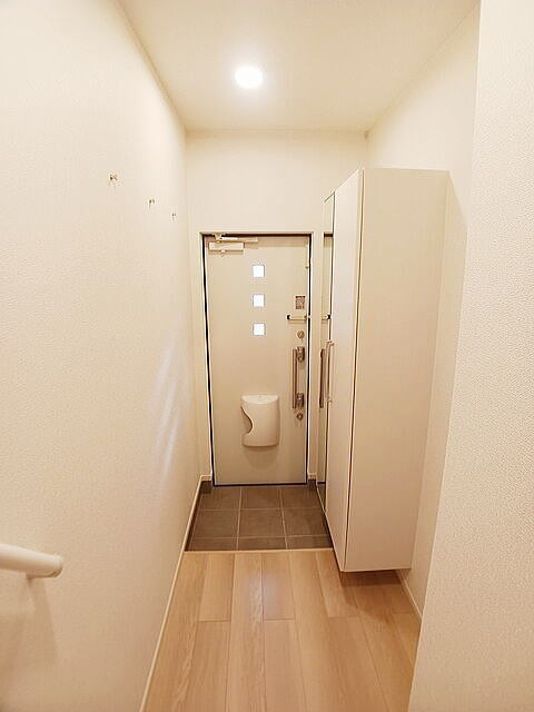 オーリュー三潴　Bの玄関|玄関です