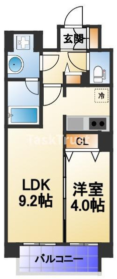【間取り】 | ランドセントラル梅田