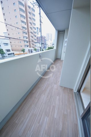 ハイケンスライフ真法院　五条小学校区のバルコニー|ハイケンスライフ真法院　バルコニー