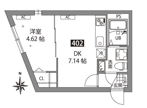 アザレア板橋の間取り