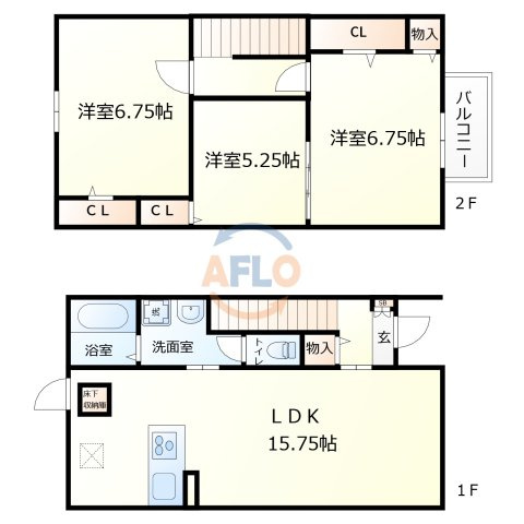 サンシャイン深江　深江小学校区の間取り|サンシャイン深江　間取り