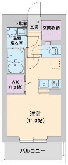 クレイズの間取り|※反転タイプあり