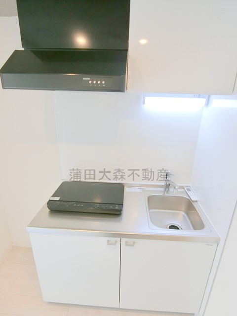 The One Nishikamata(ザワン西蒲田のキッチン|2口IHキッチン