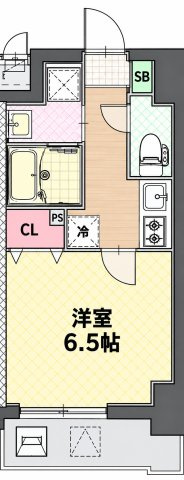 【間取り】 | ミラージュパレス南堀江