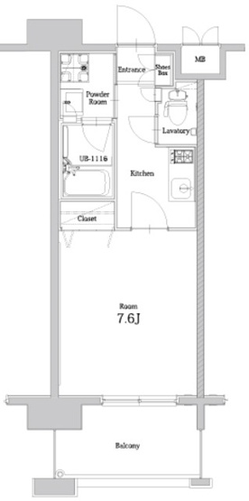 【間取り】 | エンクレスト大博通りAPEX