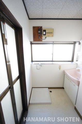 誉田町森田貸家の洗面所|物件、駅でお待ち合わせでのご案内歓迎！