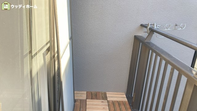 草加市柳島町　中古一戸建てのバルコニー