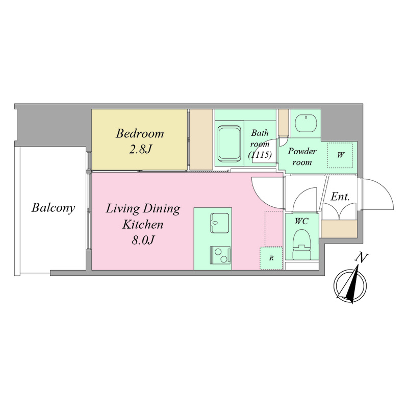LiveCasa神戸元町の間取り