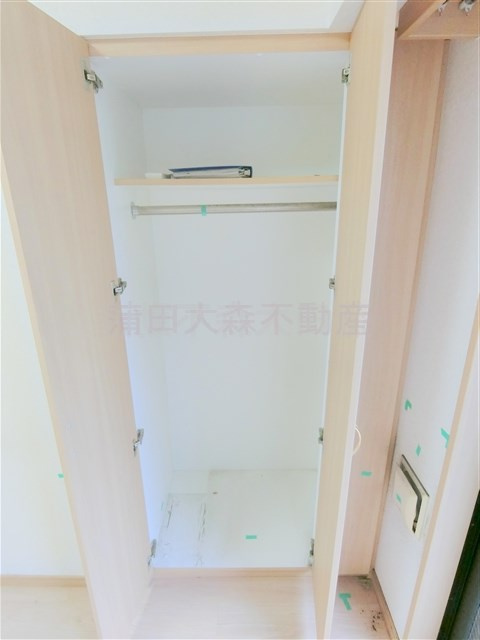 ルーブル蒲田八番館の収納|収納　クローゼット