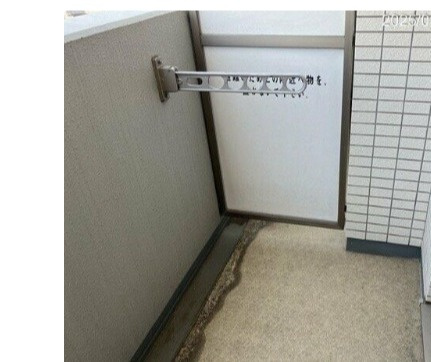 板橋区南町の賃貸マンションのバルコニー
