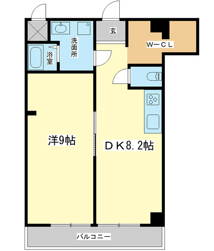 五反ビルの間取り