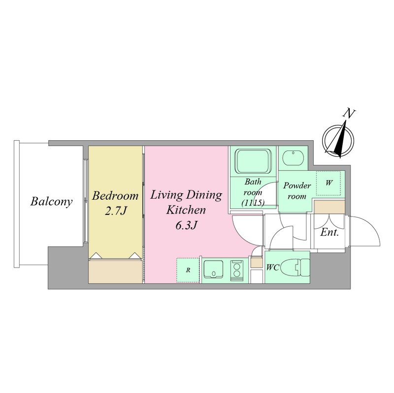 LiveCasa神戸元町の間取り