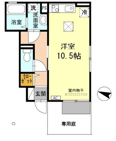 メゾンベージュの間取り