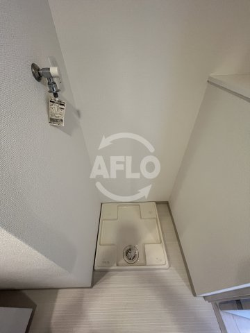 エスレジデンス江坂の洗面所|S-RESIDENCE江坂　洗濯パン