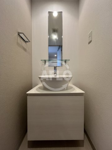 エスレジデンス江坂の独立洗面台|S-RESIDENCE江坂　洗面台