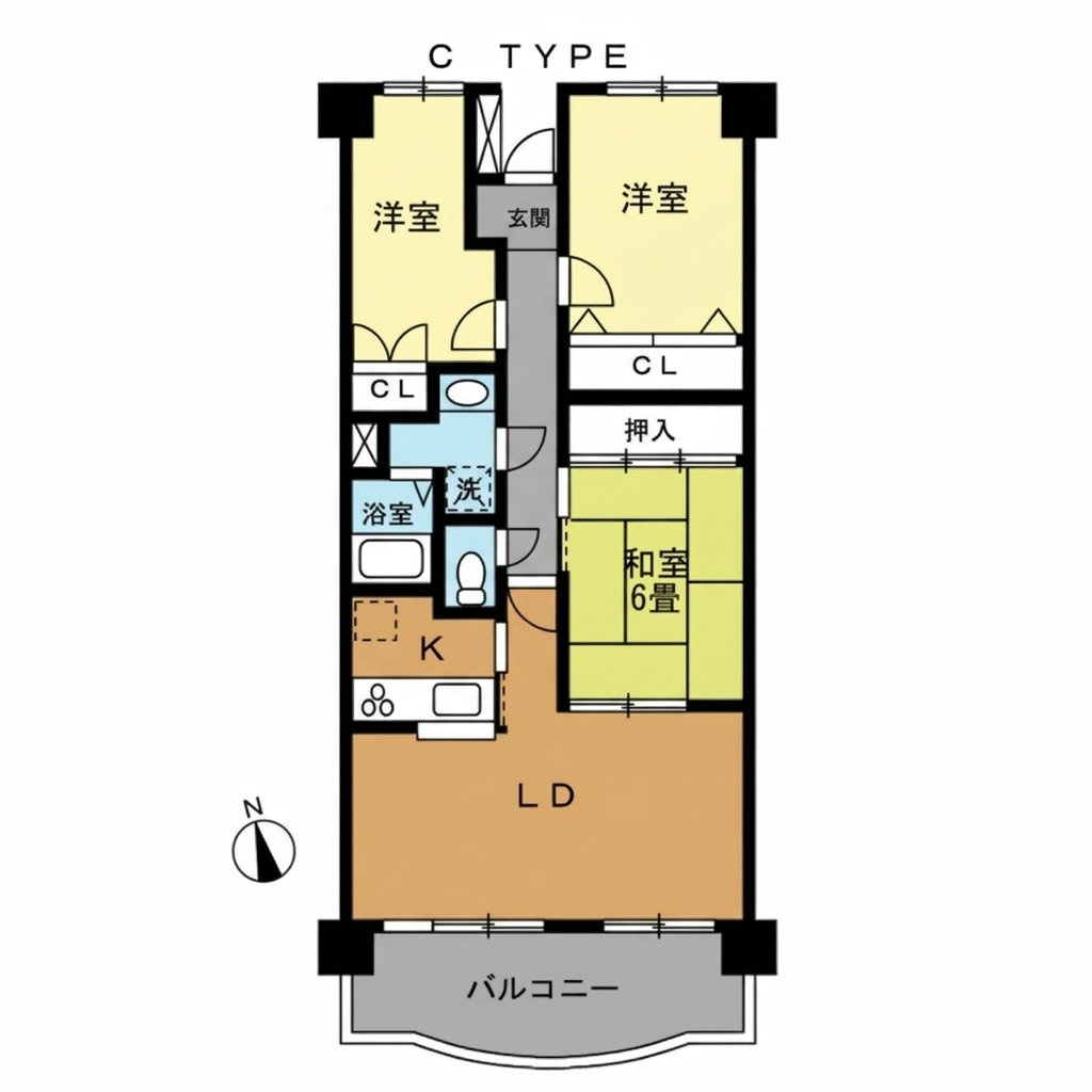 アーバンパーク柏の間取り
