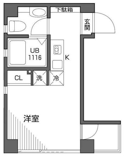 パークレジデンス芝公園の間取り|間取りです。