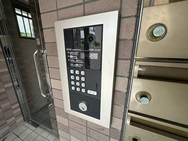 西宮市天道町の賃貸マンションのセキュリティ