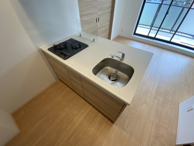 神戸市中央区下山手通５丁目の賃貸マンションのキッチン