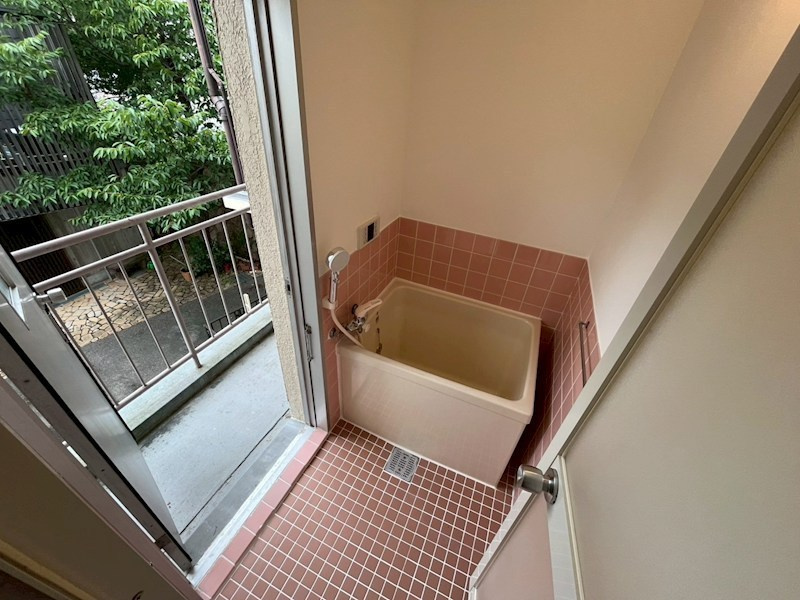 芦屋市東芦屋町の賃貸マンションの浴室