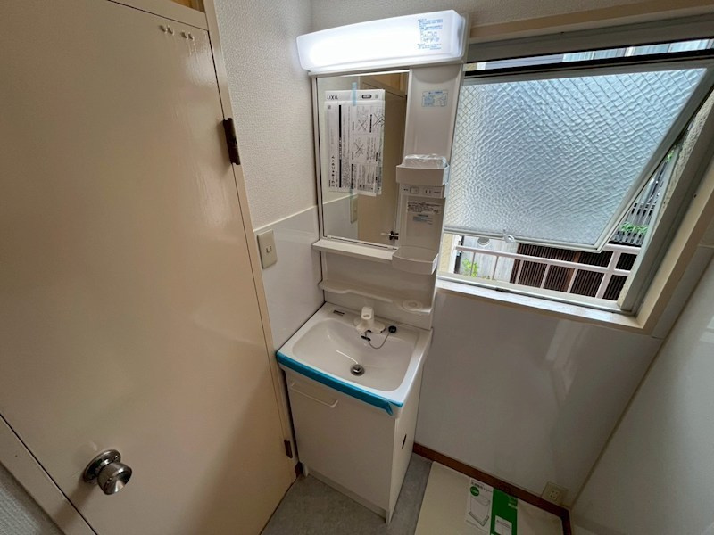 芦屋市東芦屋町の賃貸マンションの独立洗面台
