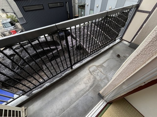 神戸市中央区東雲通３丁目の賃貸マンションのバルコニー