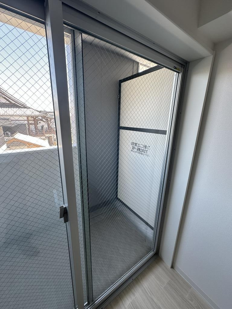 芦屋市打出町の賃貸マンションのバルコニー